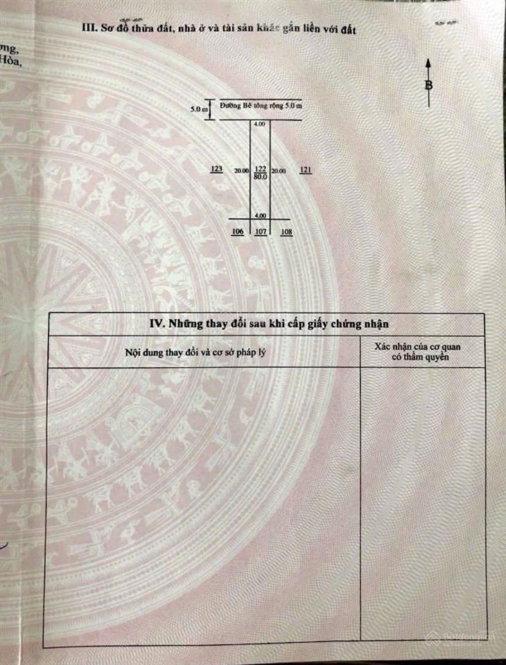 Hạ giá bán gấp!! đất vĩnh hoà khu đông mương diện tích  80m2 ( ngang 4m ) 3.6 tỷ
