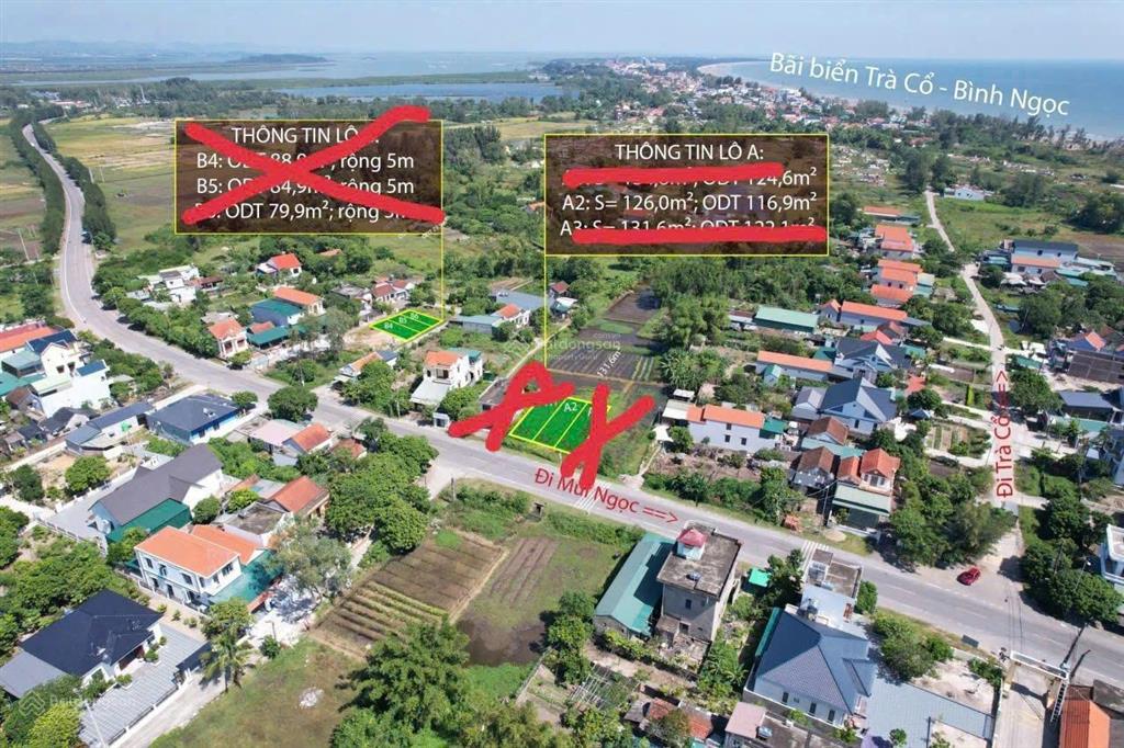 Bán đất bình ngọc gần biển mặt đường 5,2m, 126m2, giá chốt 1,95 tỷ đầu tư & kinh doanh ngay