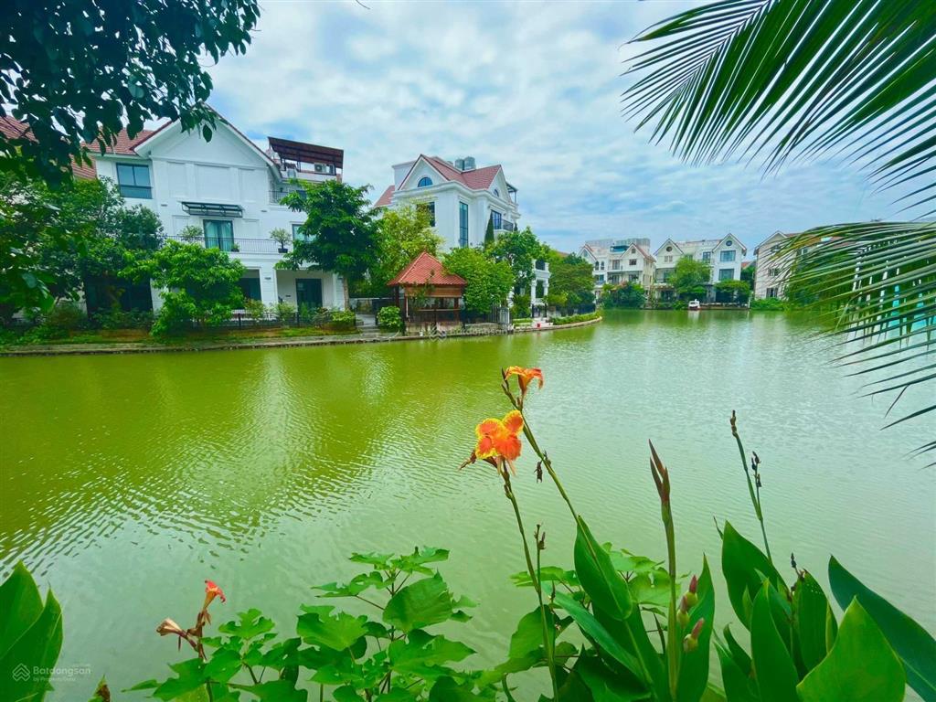 Bán bt bằng lăng 05  10 hướng tn, diện tích 345m2 xd 623m2 view ngã 3 sông rộng, giá 98tỷ bao phí