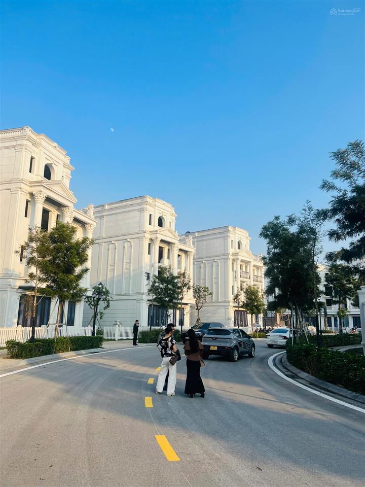Bán gấp bt long biên golf villas hướng đn, 338m2 có hầm căn thô xd 800m2 view vườn hoa giá 118 tỷ