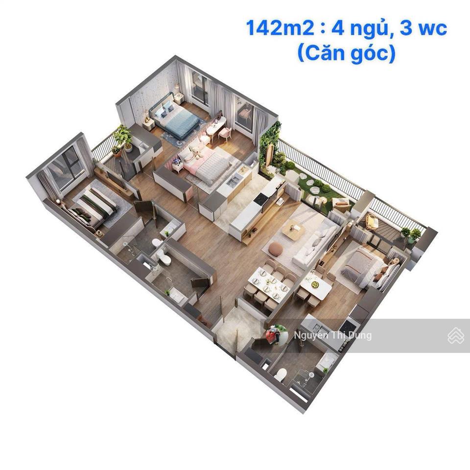 Quỹ căn chuyển nhượng giá tốt wisteria  chỉ từ 5.8 tỷ  hỗ trợ bank  đã có sổ.