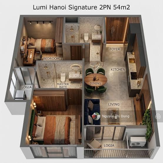 Hot! cho thuê căn 54m2 full đồ giá chỉ 10 triệu/tháng (đóng 3,cọc 1)
