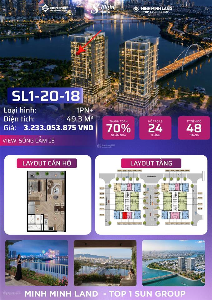 Slight tower đà nẵng mỗi ngày thức giấc cùng bình minh bên sông hàn