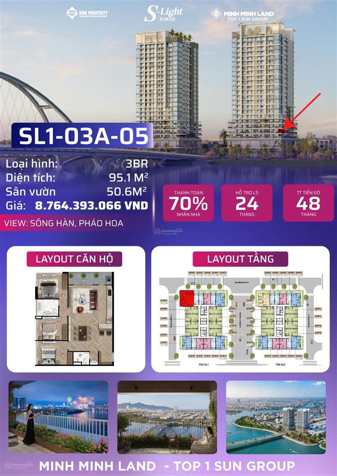 Slight tower đà nẵng mỗi ngày thức giấc cùng bình minh bên sông hàn
