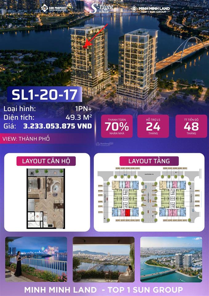 Slight tower đà nẵng mỗi ngày thức giấc cùng bình minh bên sông hàn