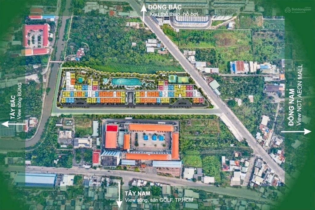 Thanh toán ~450tr, góp 9tr9/tháng (k vay) sở hữu ngay căn hộ liền kề thủ đức và q12, cách aeon 3km