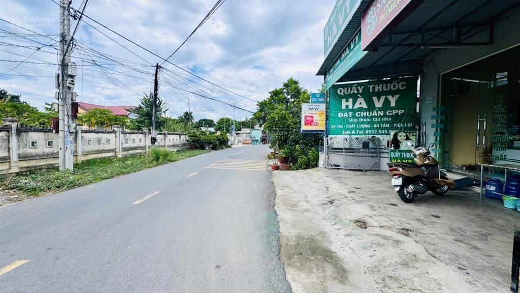 Bán lô đất mặt tiền nhựa hương lộ 45 rộng 12m quy hoạch 20m thuận tiện kinh doanh buôn bán