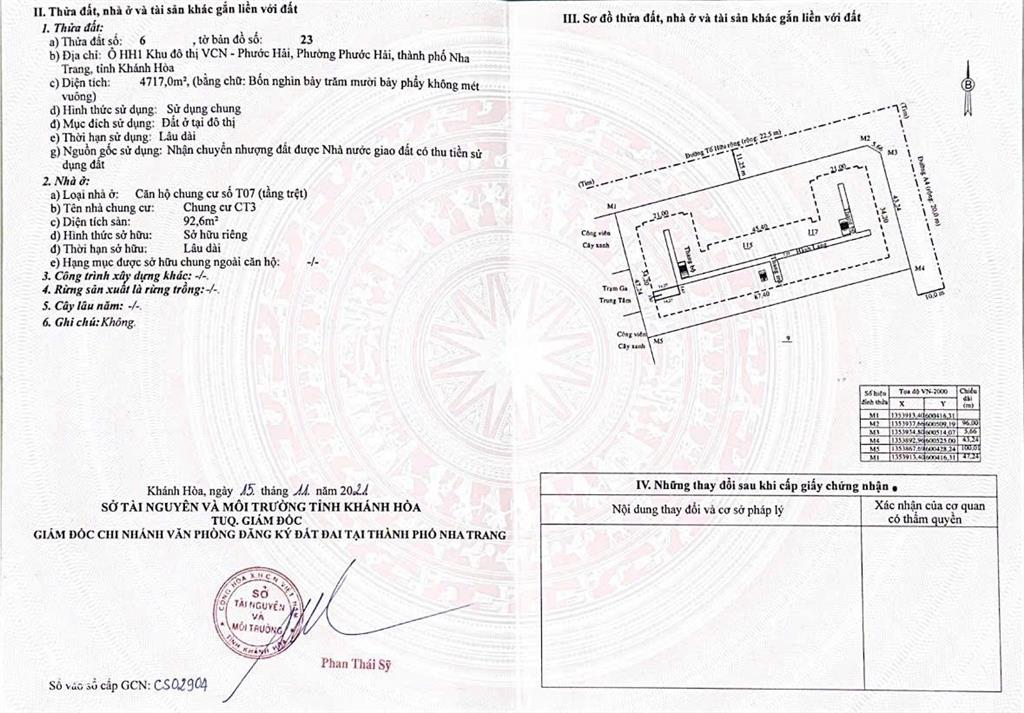 Bán shophouse ct3 vcn phước hải tp nha trang, mặt đường vành đai. giá 5 tỷ