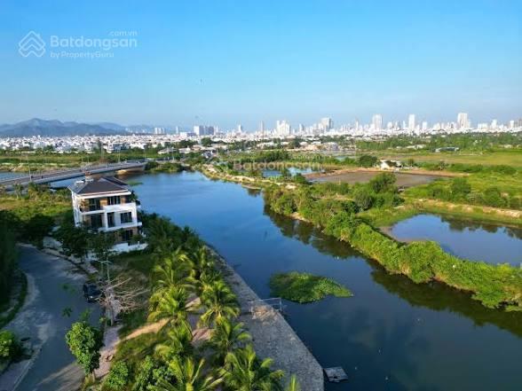 Bán lô biệt thự ven sông tắc tp nha trang, đối diện sun charmora city. giá 26 triệu/m2