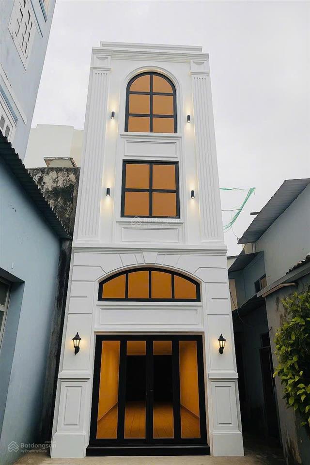 Bán chdv hẻm xe hơi dương quảng hàm, f5, dt 4x11m, trệt, 4 lầu thu nhập 35tr/th