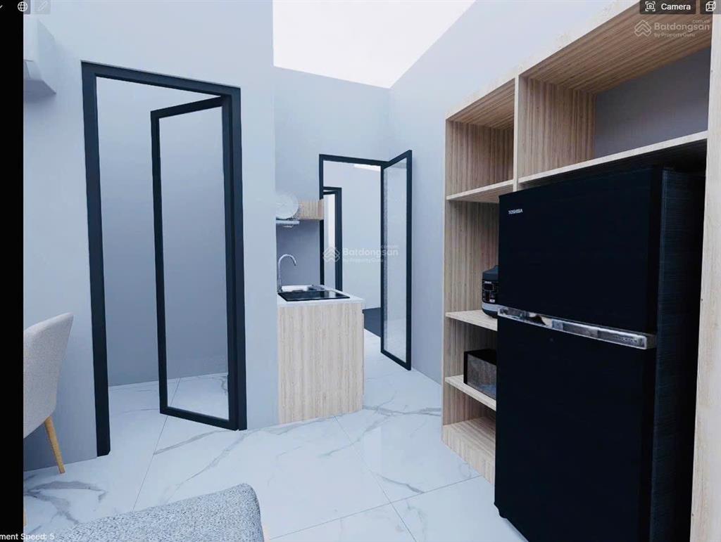 Bán chdv hẻm xe hơi dương quảng hàm, f5, dt 4x11m, trệt, 4 lầu thu nhập 35tr/th
