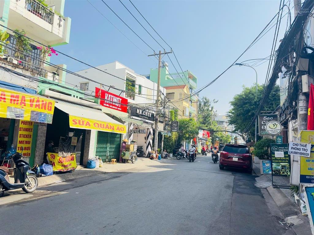 Chính chủ bán nhà góc 2 mặt tiền lê lợi,f4,dt 100m2( 4.4 x 21m), trệt+2 lầu đúc