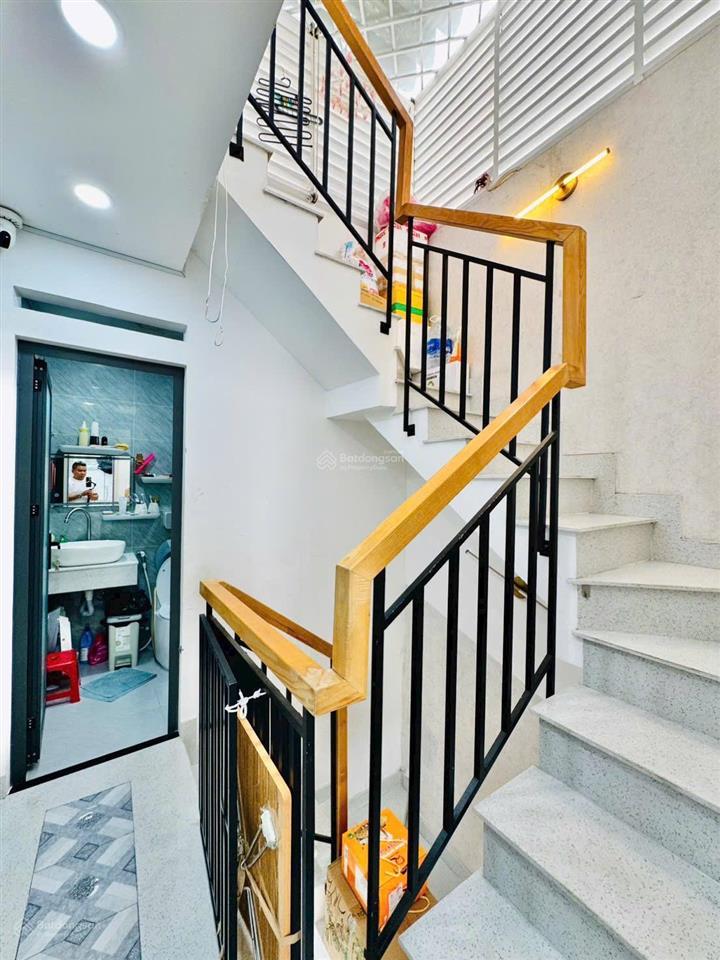 Bán nhà mặt tiền đường số 1, f.hạnh thông,gv, dt 35m2( 4.8x8m),trệt + lầu.