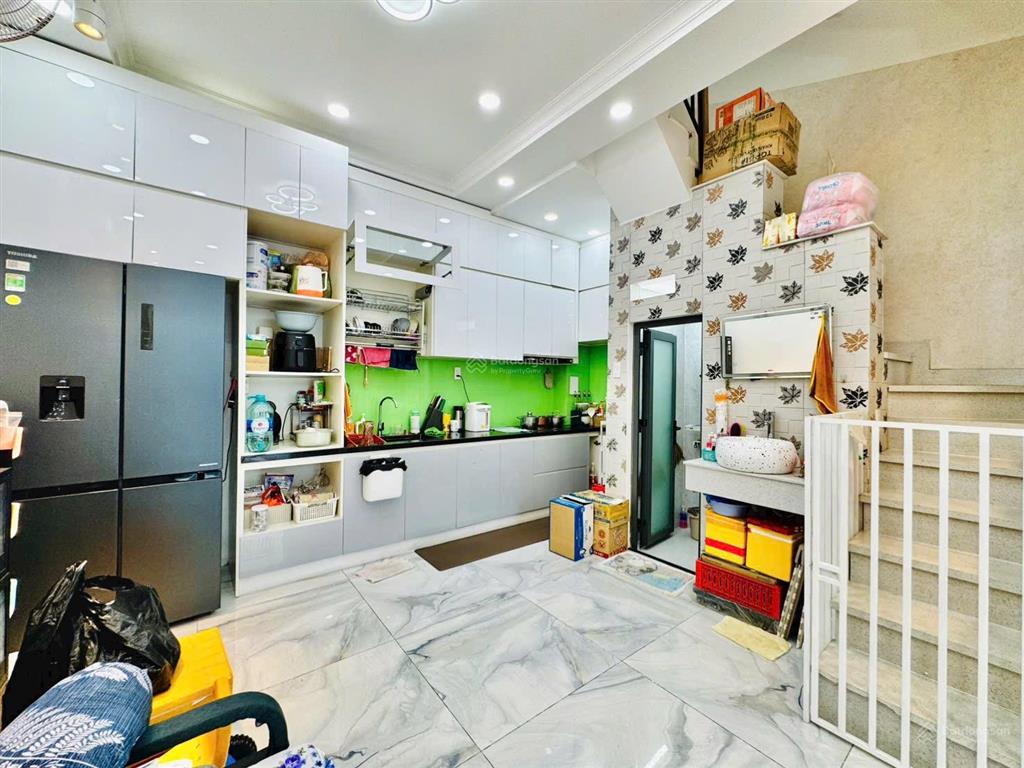 Bán nhà mặt tiền đường số 1, f.hạnh thông,gv, dt 35m2( 4.8x8m),trệt + lầu.
