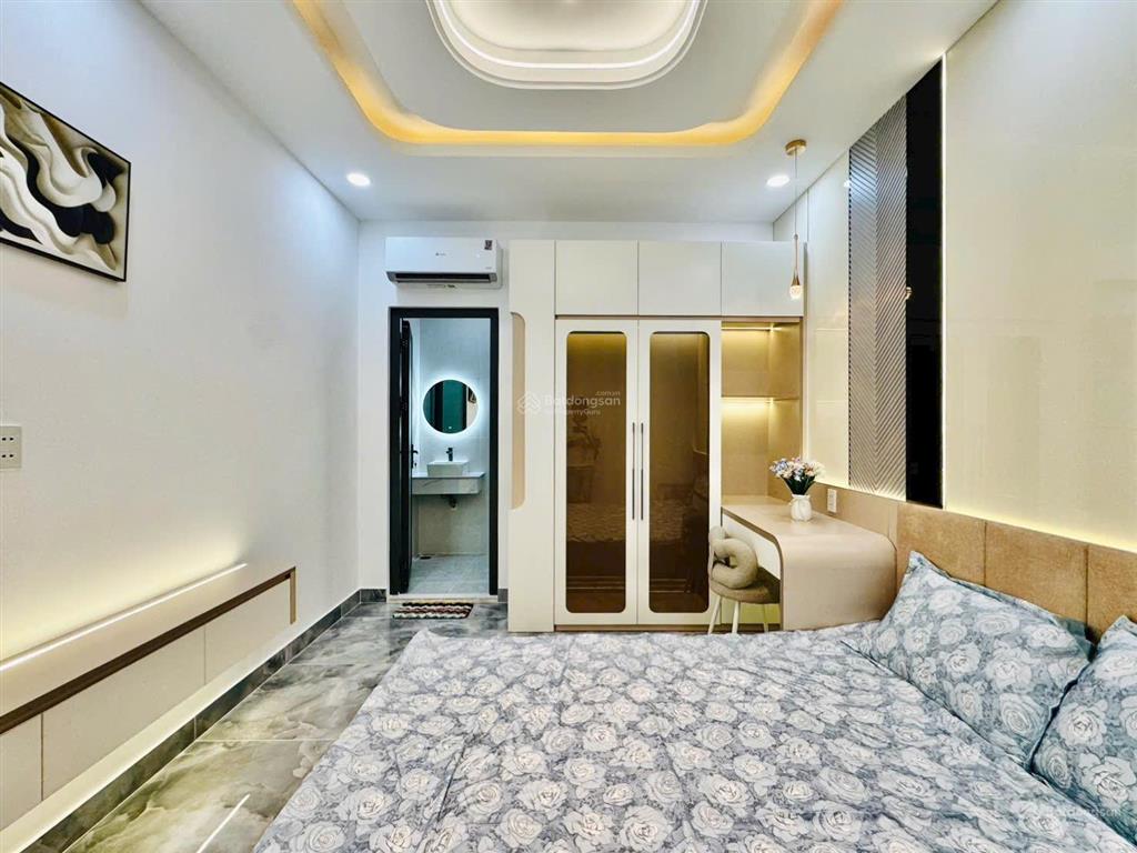 Bán nhà hẻm đường nguyễn văn công,f3, gò vấp dt 40m2, 4 tầng, 4pn,4wc