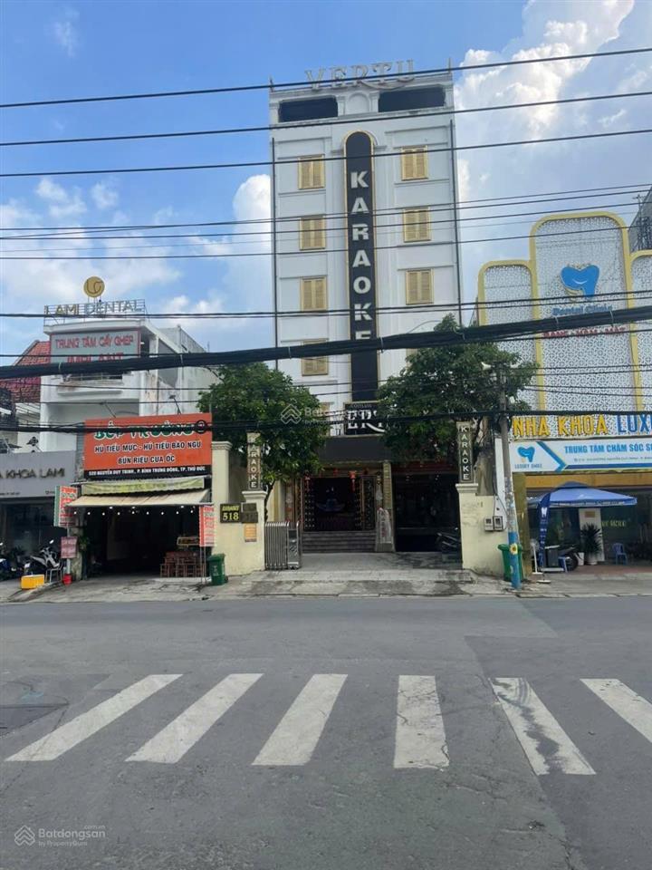 Bán tòa nhà karaoke 7 tầng nguyễn duy trinh quận 2. 382m² đang kinh doanh tốt. 78 tỷ cả giấy phép