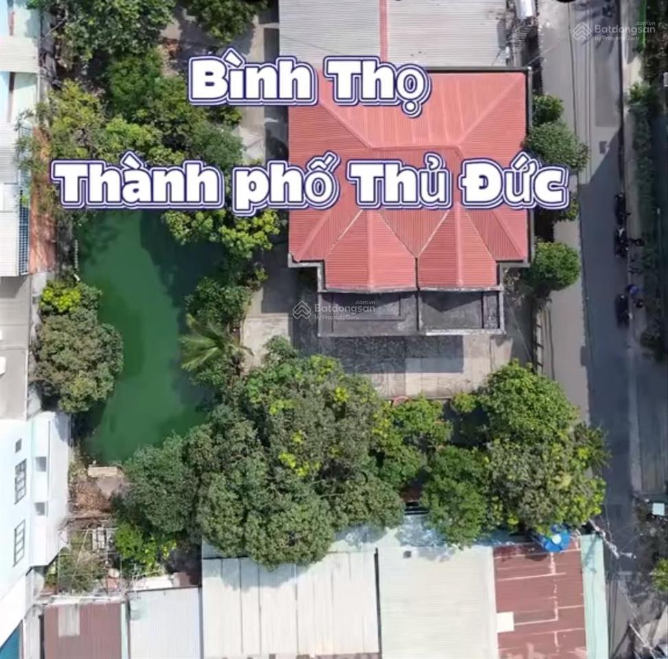 Cần tiền bán gấp bán biệt thự sân vườn hồ bơi 900m2 trường thọ thủ đức 40 tỷ. có 500m2 thổ cư