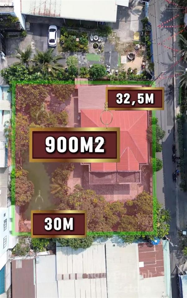 Cần tiền bán gấp bán biệt thự sân vườn hồ bơi 900m2 trường thọ thủ đức 40 tỷ. có 500m2 thổ cư