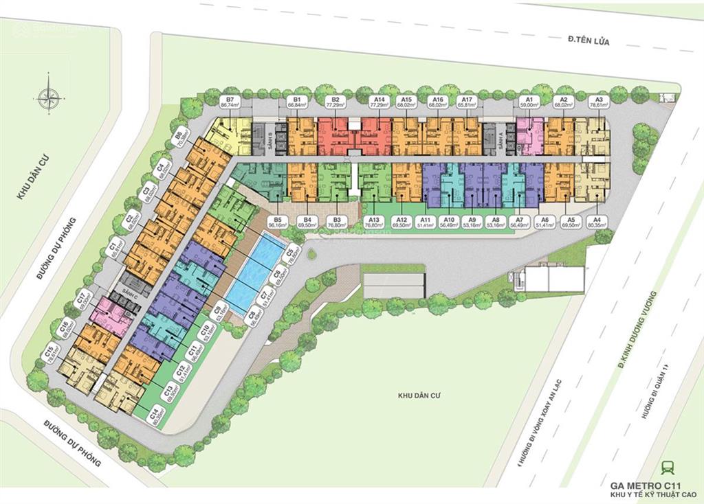 Hạ giá 110tr bán căn hộ 69m2 view hồ bơi, 2pn, 2wc full nội thất cao cấp  cc moonlight boulevard