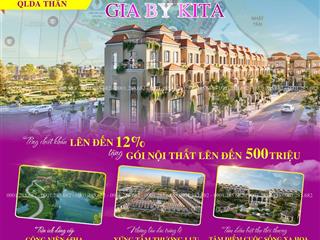 Chỉ 22.8 tỷ(35%) sở hữu biệt thự 142m2  kita ciputra tây hồ  nh cho vay 65% ls 0% 24 tháng