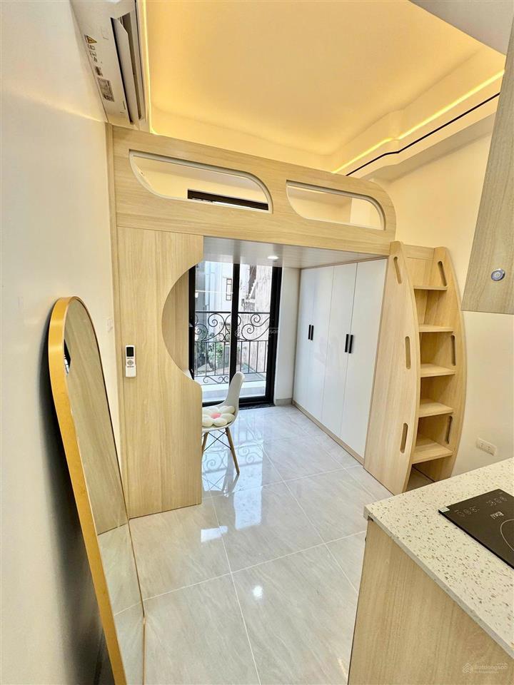 Cho thuê gấp phòng đẹp, xây mới tại 491 đê la thành, gần giảng võ, 20m2, full nt, giá chỉ 4.9 tr/th