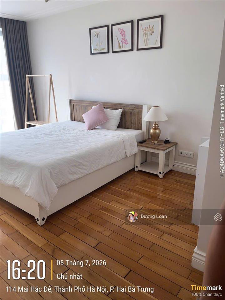 Cho thuê ch 2pn + 1, 130m² giá 30 triệu/tháng tại hoàng thành tower, lê đại hành, hai bà trưng