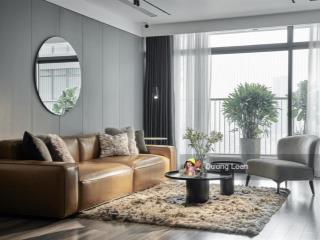 Bán căn hộ cao cấp hateco laroma 100,9m2, 2pn, ban công b, nội thất đẹp, view thủ lệ
