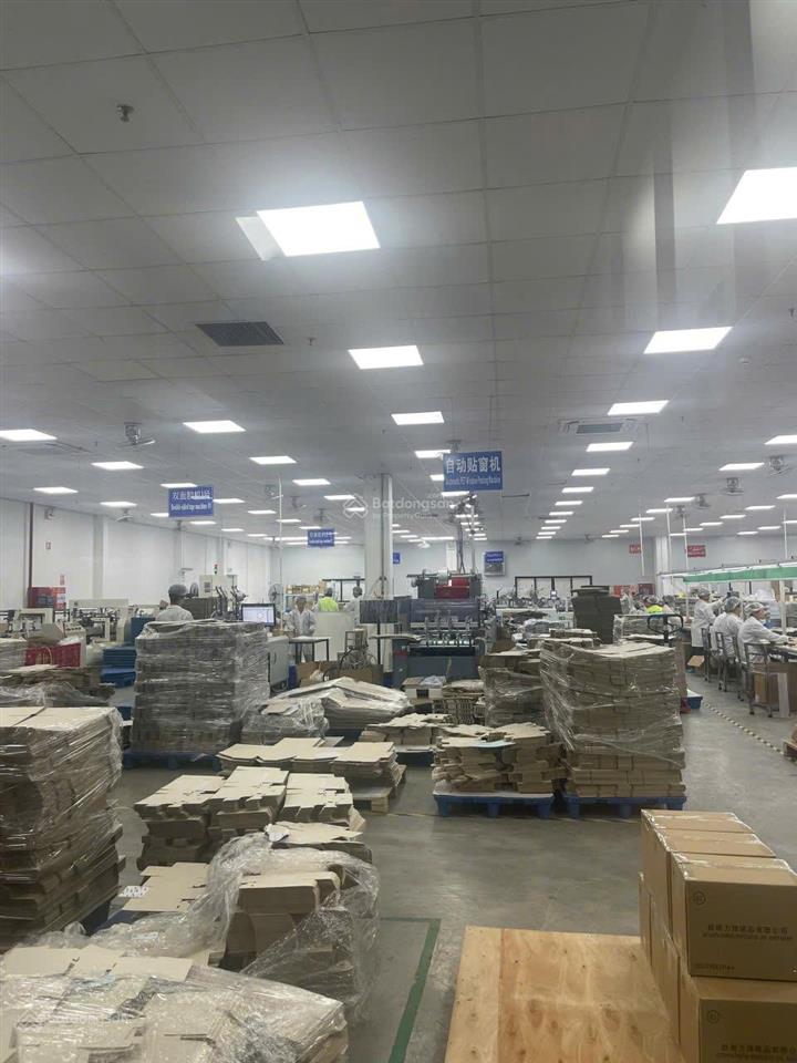 Cho thuê xưởng kcn vân trung bắc giang 11.552m2 3 tầng điện 1200kva pccc auto vào ngay