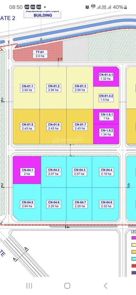 Bán đất kcn thuận thành 3c bắc ninh  1ha đến 30ha  thời hạn đến 2076  giá từ 146