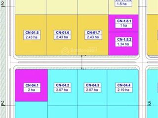Bán đất kcn thuận thành 3c bắc ninh  1ha đến 30ha  thời hạn đến 2076  giá từ 146