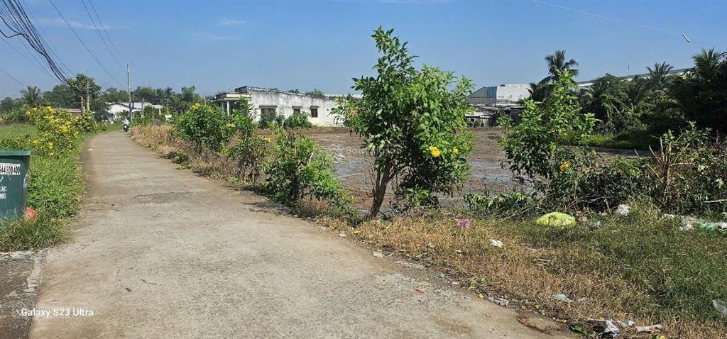 Bán nhanh đất mặt tiền đẹp trung tâm bến lức, nền cao bằng lộ, khu dân cư, thuận tiện ở kinh doanh