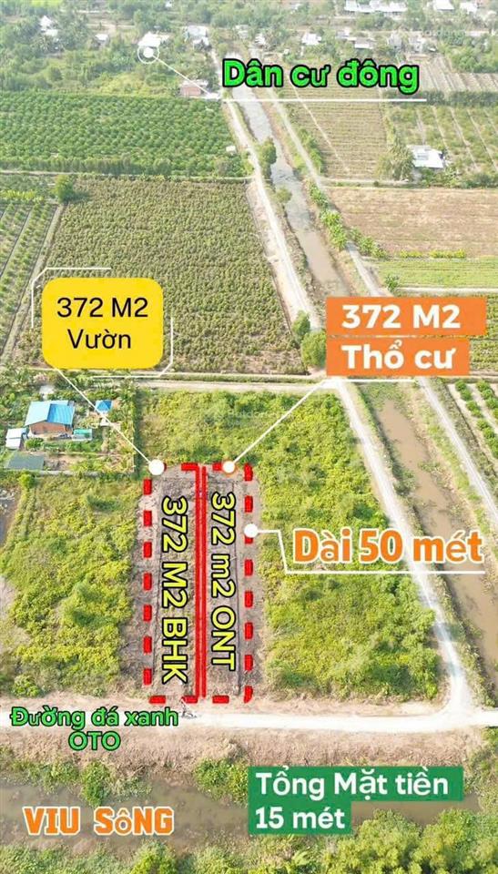 Bán nhanh 2 lô liền kề làm nhà vườn cực đẹp, sổ riêng, vị trí thuận tiện