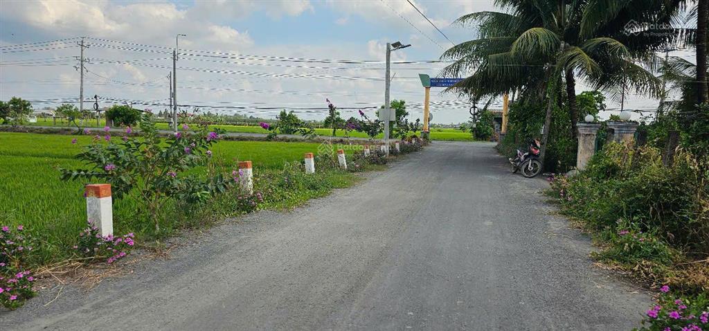 Bán đất vị trí đẹp mặt tiền, nền cao ráo, khu dân cư hiện hữu, sổ hồng riêng, chỉ 500 triệu/nền