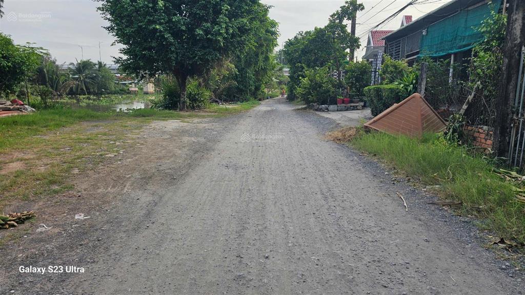 Bán đất thổ cư view sông thủ thừa, hàng hiếm đẹp, mặt tiền đường nhựa, gần kcn, thích hợp xây kho