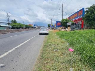 Bán đất mặt tiền ql1a, sát tân an, vị trí kinh doanh đẹp, nền cao ráo, sổ sẵn, thích hợp đầu tư