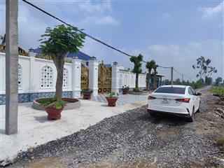 Chỉ 369tr sở hữu ngay lô 500m2 đất vườn thủ thừa, view kênh thoáng, giá hời cho nhà đầu tư