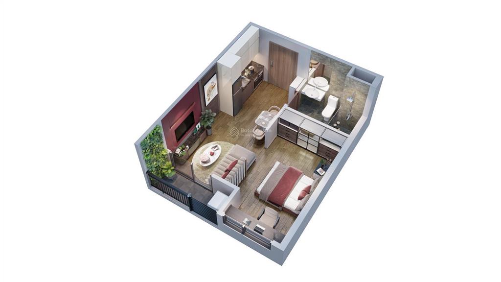 Cho thuê căn 1pn 48m2 vinhomes ocean park 1, 6tr/tháng,  0973 636 ***
