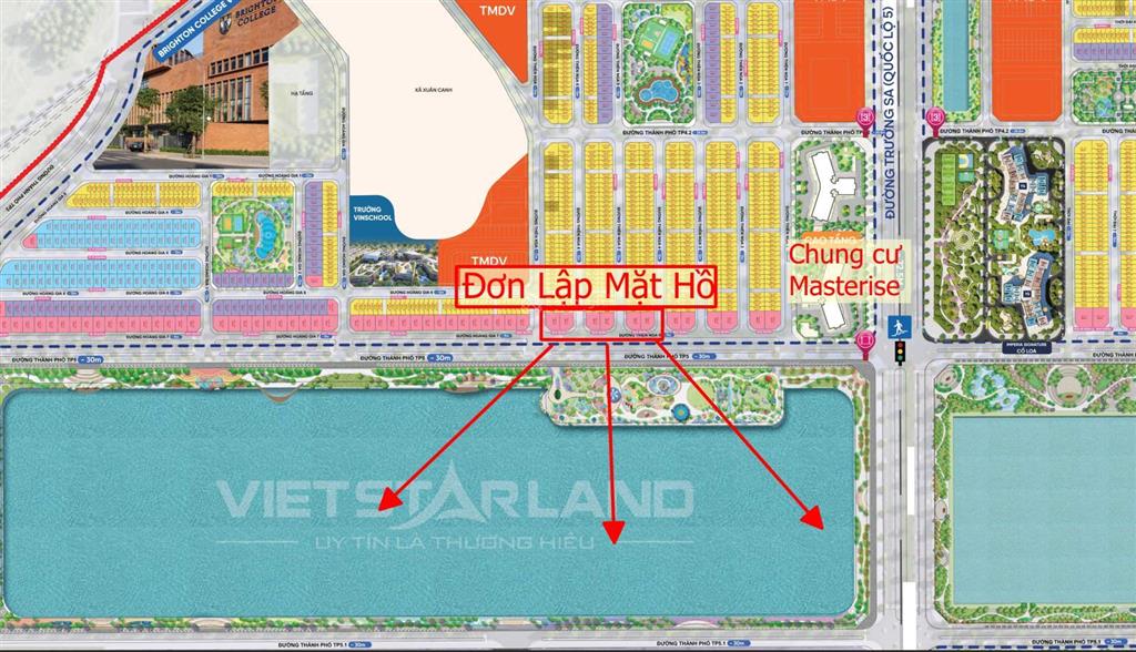 Cho thuê biệt thự góc mặt hồ vin cổ loa 267m2, giá 99tr/th có thương lượng,  0973 636 ***