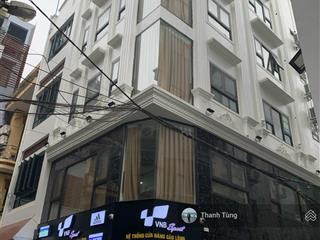 Toà 8t thang máy 200 trần đại nghĩa cho thuê sàn tầng 4 nội thất cao cấp khép kín, cách mp có 1 nhà