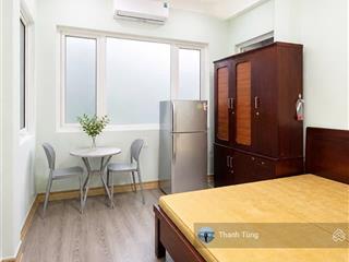Phòng trọ mặt phố khương trung oto đỗ cửa an ninh tốt sạch sẽ víp full nội thất cao cấp