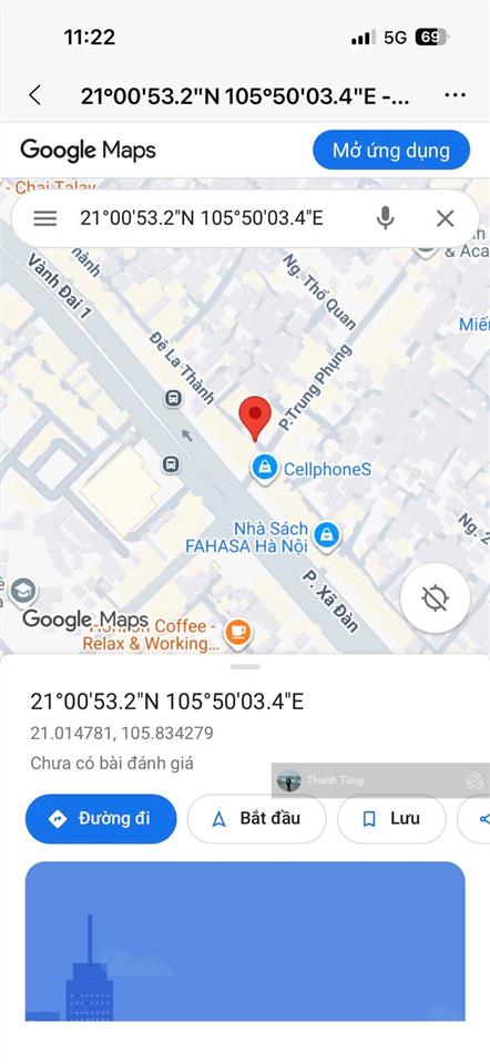Tòa nhà 11 tầng + hầm hạng a tại mp đê la thành ngã tư xã đàn  trung phụng dt 150m mt 10m