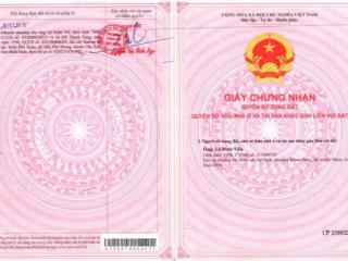 Chính chủ bán lô lkn39 đại phú gia, kđt bắc hà thanh  108m²  ngang 6m  đường 21m