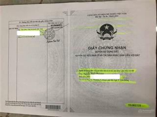Golden city lộc phát, 137,6 m2, mặt tiền 5m, 1.6 tỷ