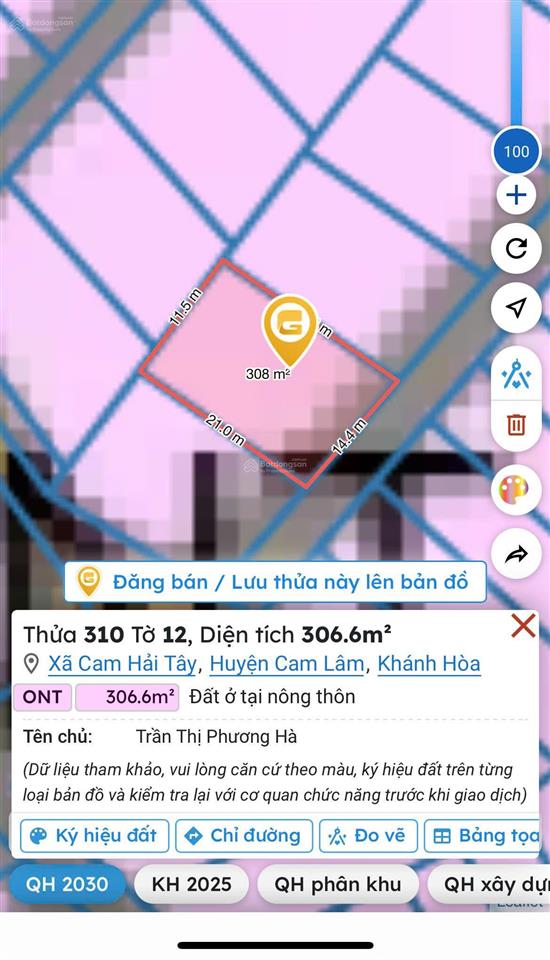 Cần tiền làm ăn bán lô đất dự án cen group cạnh đầm thuỷ triều, quốc lộ 1a chốt ngay 3,6 tỷ