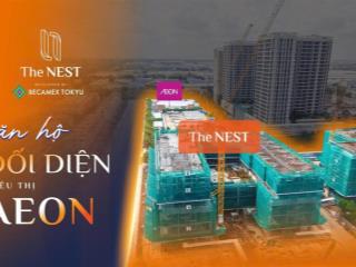Cđt becamex tokyu mở bán căn hộ the nest 1pn1wc39m2 cạnh aeon, trả 50% nhận nhà, cho thuê 10tr/th