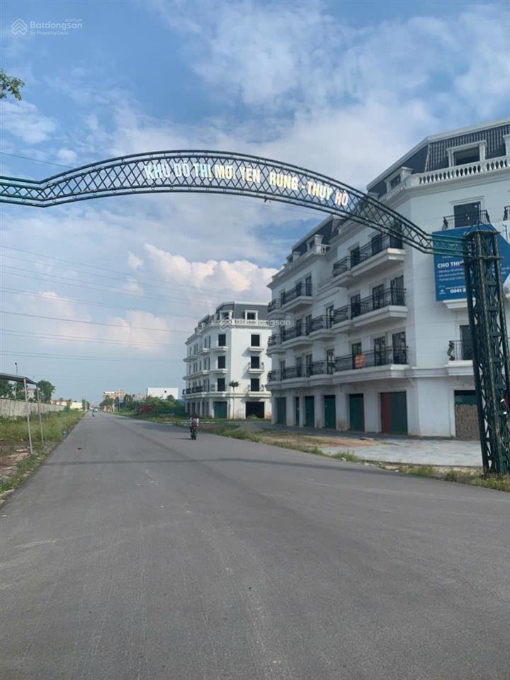 Bán nền lk kđt yên trung thụy hòa dãy lk1, giá chỉ 23.6 tr/m2, 100m2 sổ đỏ sát đường 80m đang mở