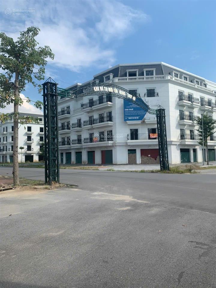 Bán nền lk kđt yên trung thụy hòa dãy lk1, giá chỉ 23.6 tr/m2, 100m2 sổ đỏ sát đường 80m đang mở