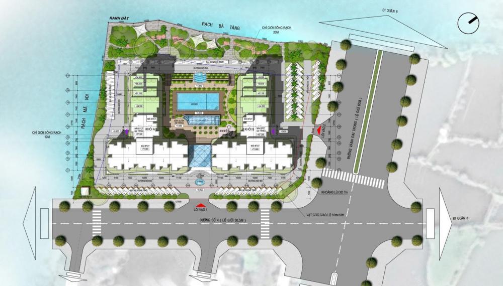 Hàng hiếm, bán căn hộ conic riverside q8, 2pn, 1wc=2tỷ9, 66m2  0933 666 *** em đức