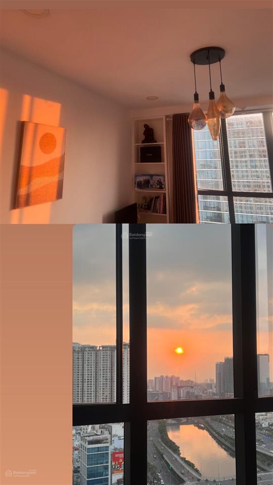 Căn hộ 1 phòng ngủ view sông thoáng đẹp