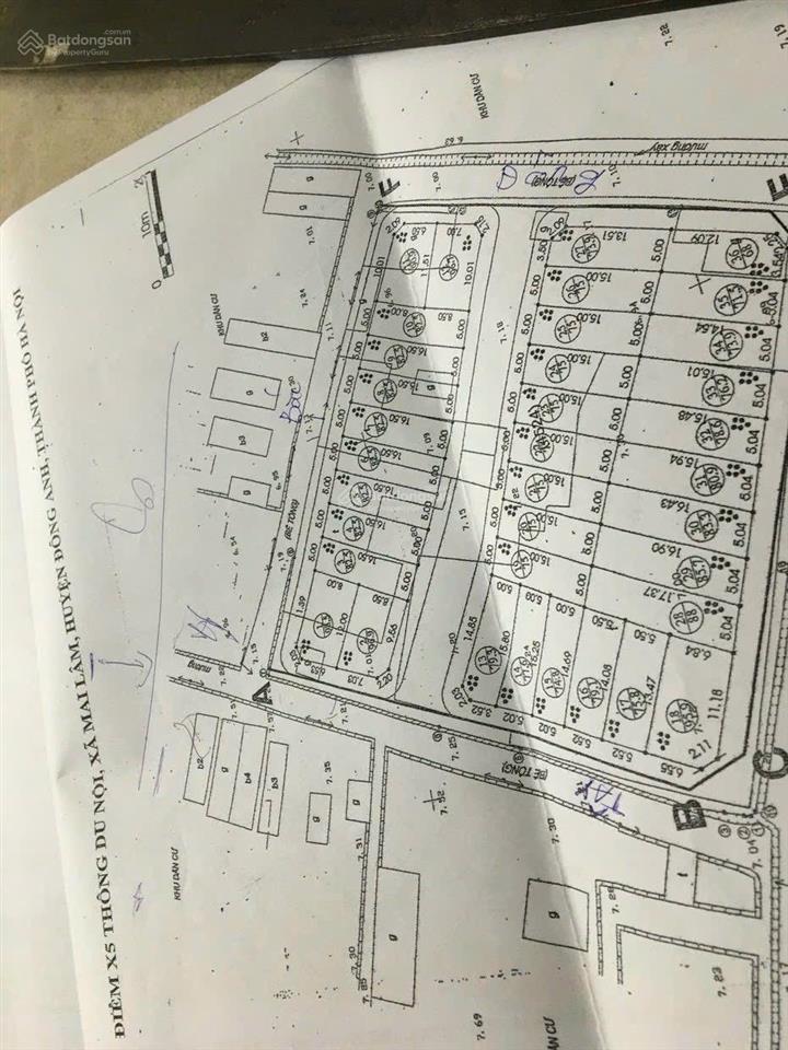 Bán đất đấu giá x5 du nội đông anh hà nội